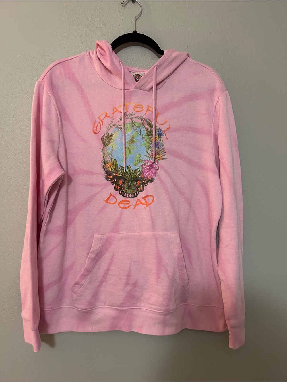 Women’s Tie Dye Grateful Dead Hippie Hoodie Sweatshirt